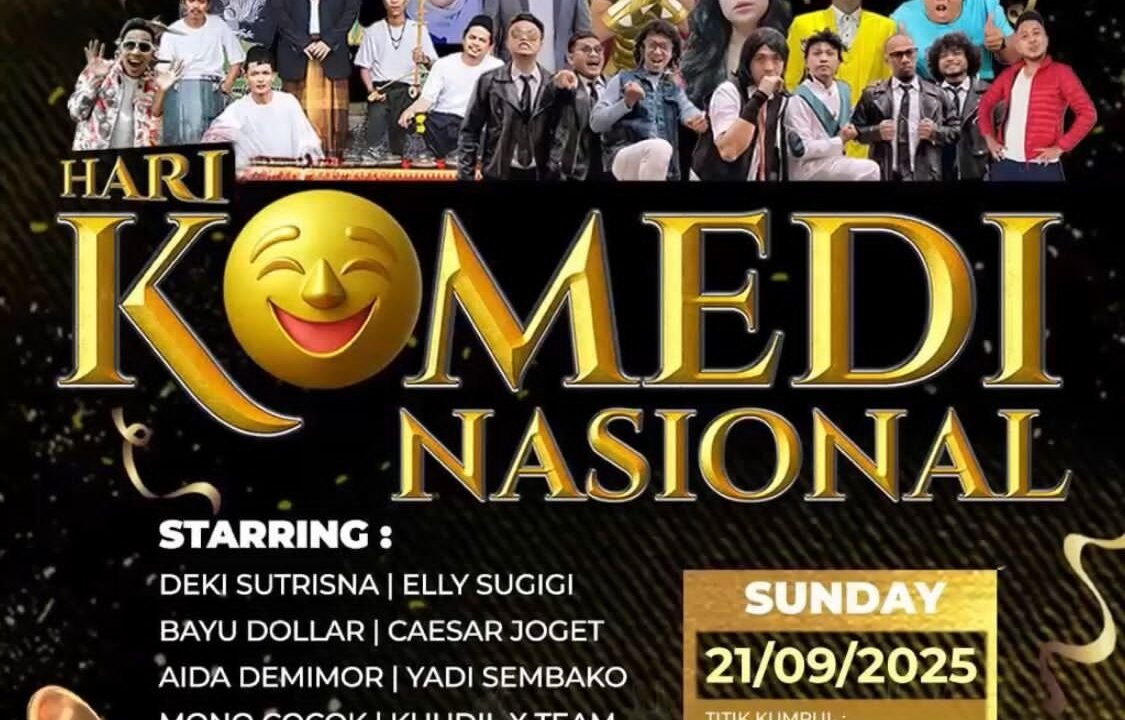 27 September Resmi Jadi Hari Komedi Nasional: Tertawa Bersama, Merayakan Budaya - Budayantara TV