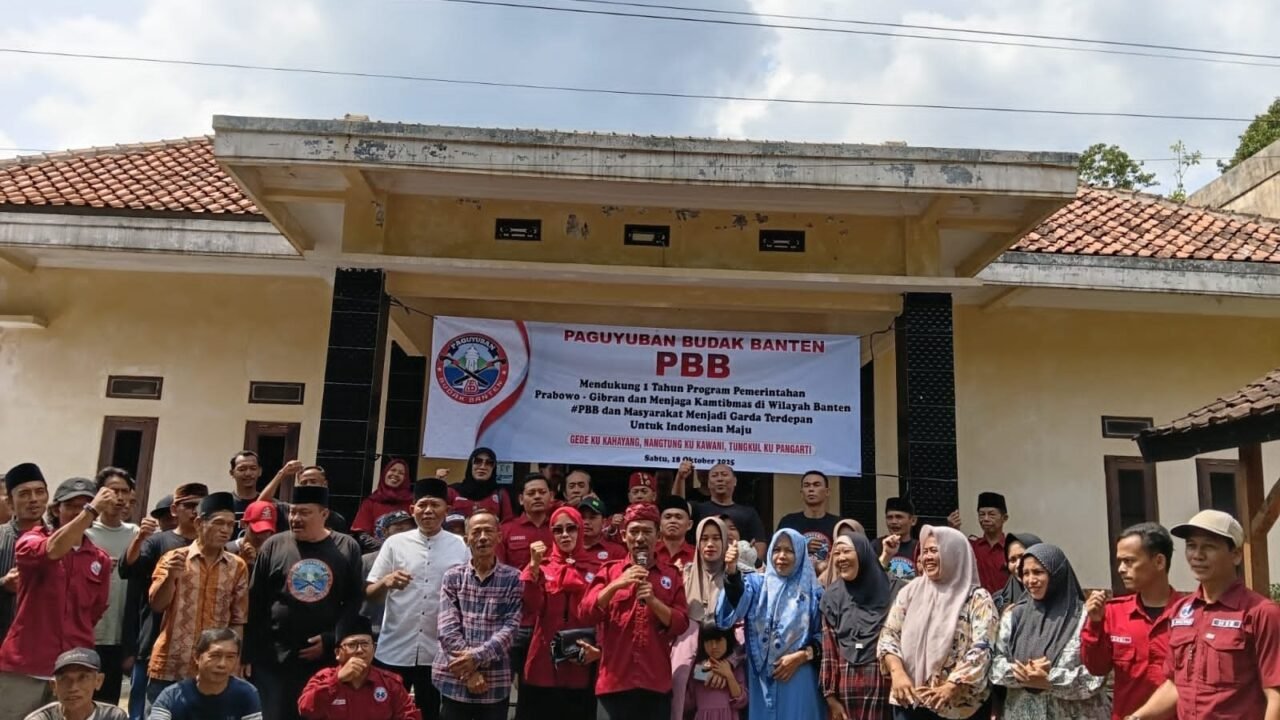 Paguyuban Budak Banten (PBB) Gelar Baksos Dalam Rangka Mendukung Satu Tahun Kepemimpinan Prabowo Gibran - Budayantara TV