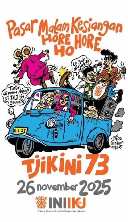 Pasar Malam Kesiangan 2025: Ikatan Alumni IKJ Kembali Ke Cikini 73 - Budayantara TV