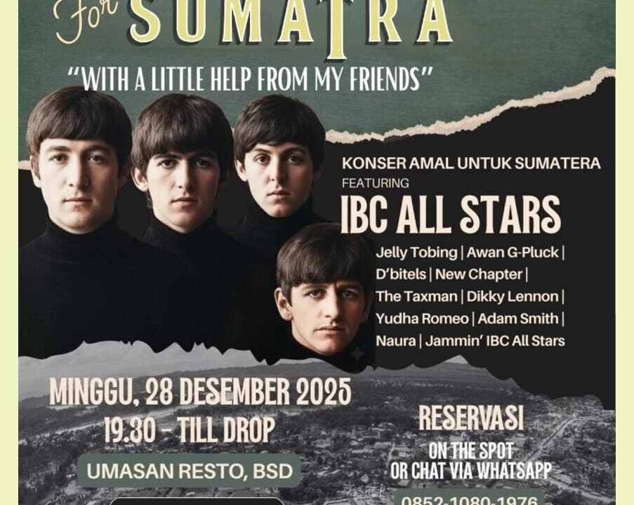 Beatlemania 4 Sumatera: Musik, Solidaritas, dan Kepedulian Kemanusiaan - Budayantara TV