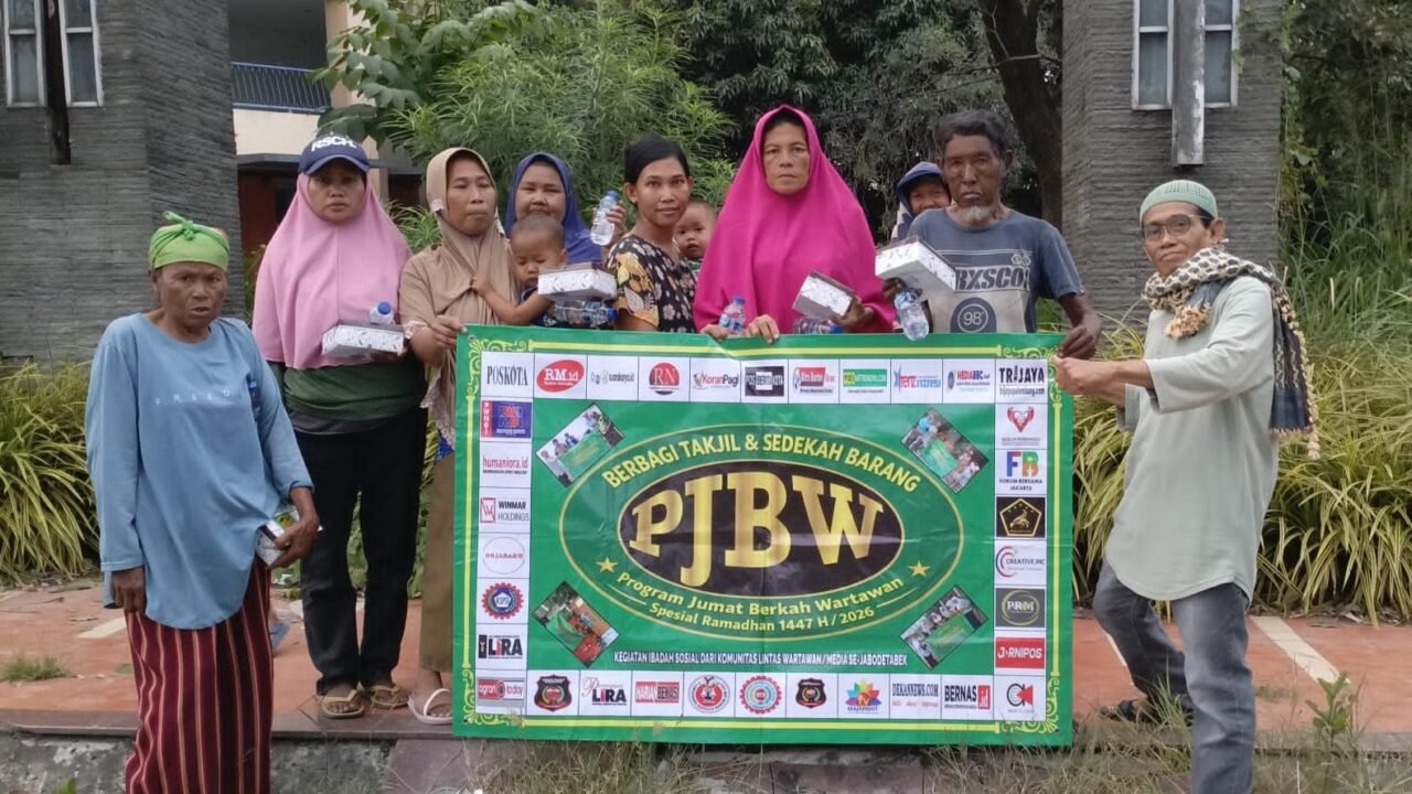 Tutup Program di Bulan Suci Ramadhan, JUMAT BERKAH WARTAWAN Kembali Sambangi 2 Masjid di Bekasi - Budayantara TV