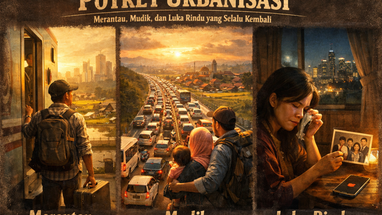 Potret Urbanisasi : Merantau, Mudik, dan Luka Rindu yang Selalu Kembali - Budayantara TV