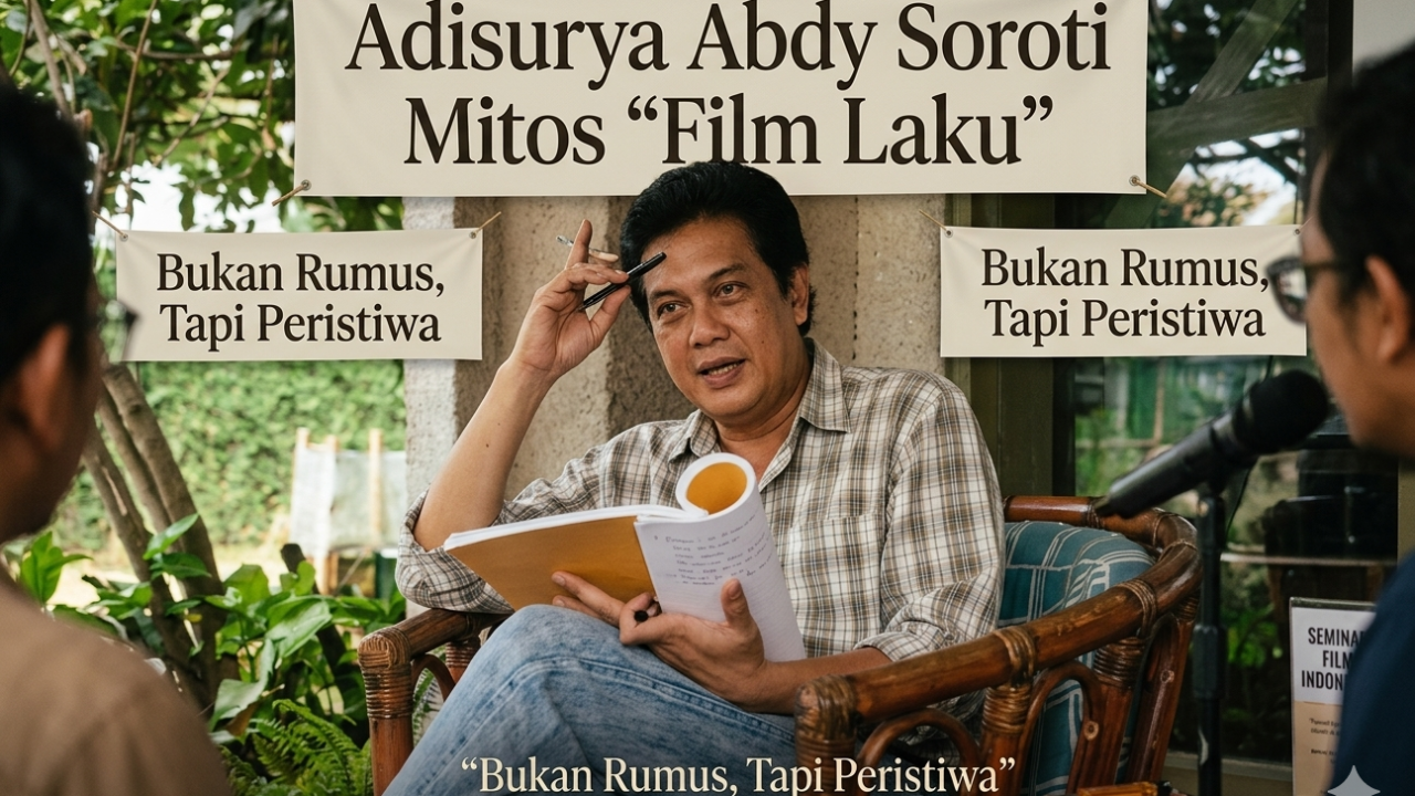 Adisurya Abdy Soroti Mitos “Film Laku”: Bukan Rumus, Tapi Peristiwa - Budayantara TV