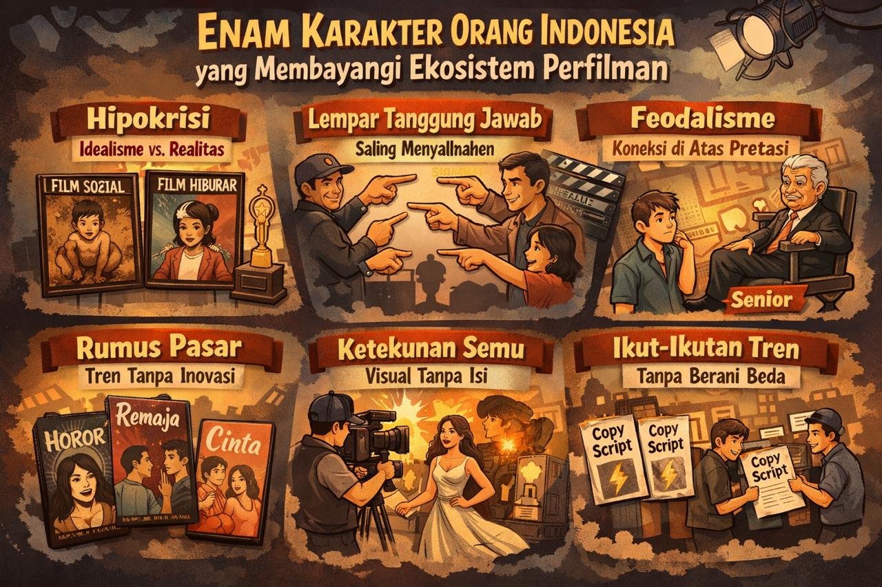 “Enam Karakter Orang Indonesia yang Membayangi Ekosistem Perfilman”