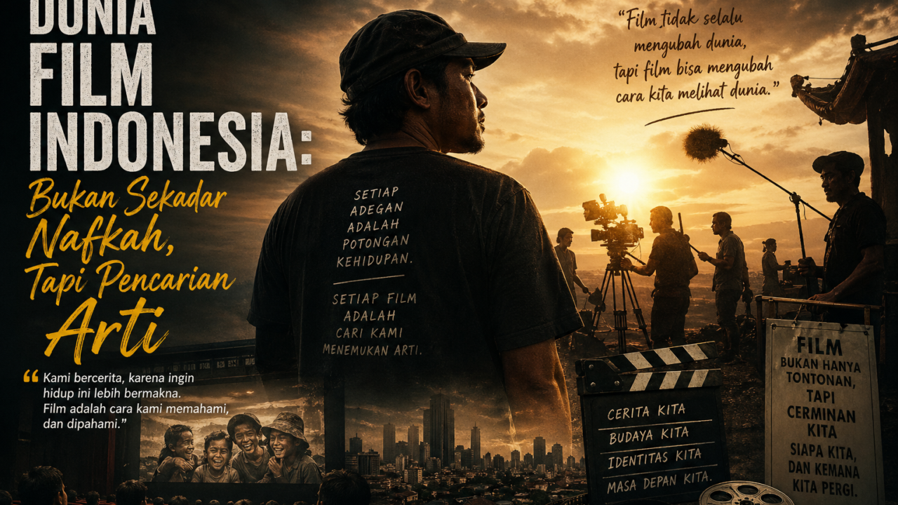 Dunia Film Indonesia: Bukan Sekadar Nafkah, Tapi Pencarian Arti - Budayantara TV