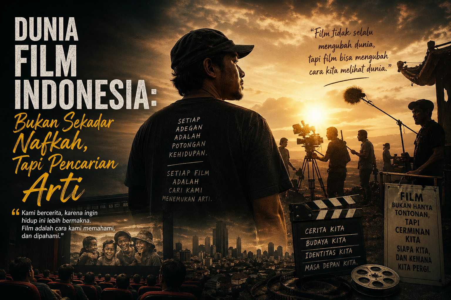 Dunia Film Indonesia: Bukan Sekadar Nafkah, Tapi Pencarian Arti