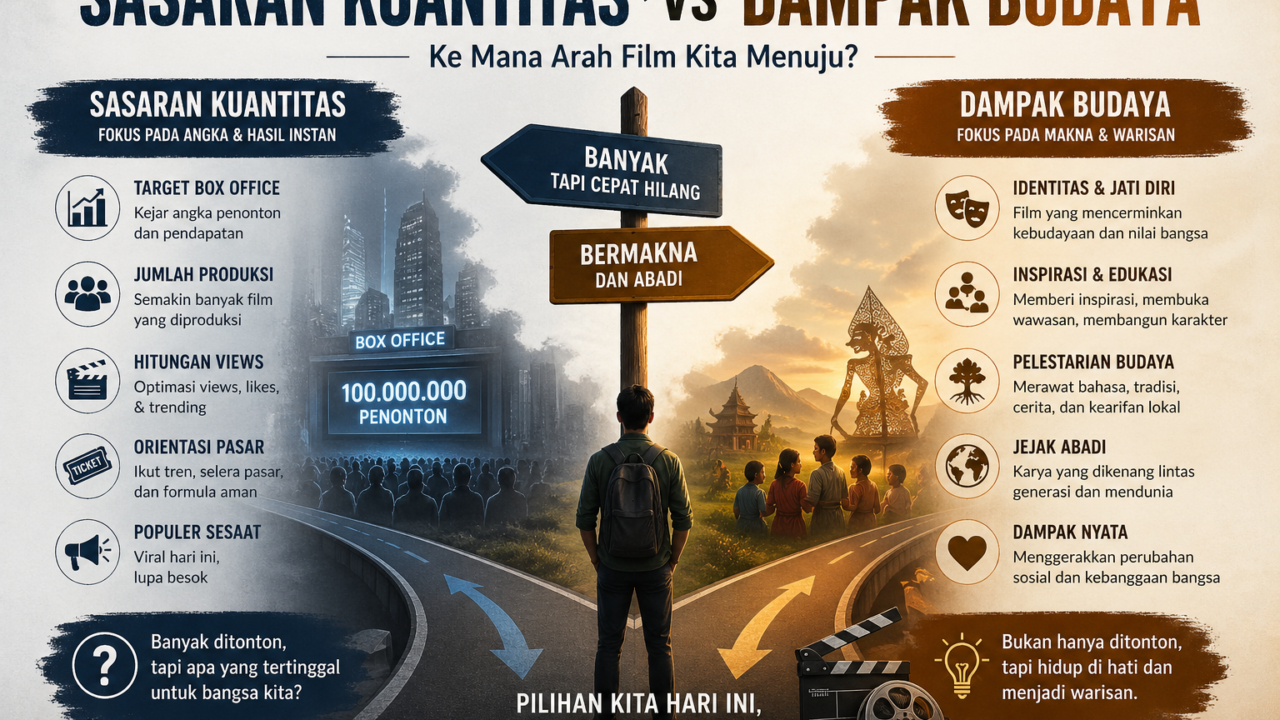 SASARAN KUANTITAS vs DAMPAK BUDAYA - Budayantara TV