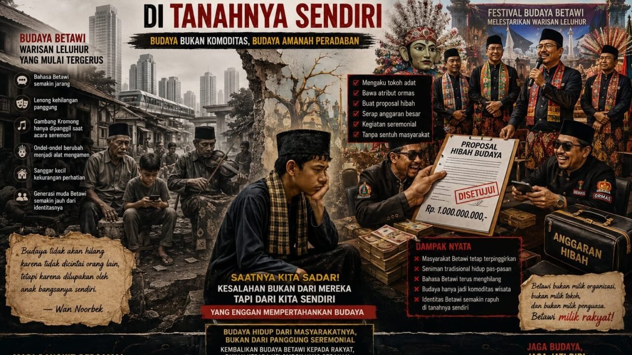 Betawi yang Kehilangan Rumah di Tanahnya Sendiri - Budayantara TV