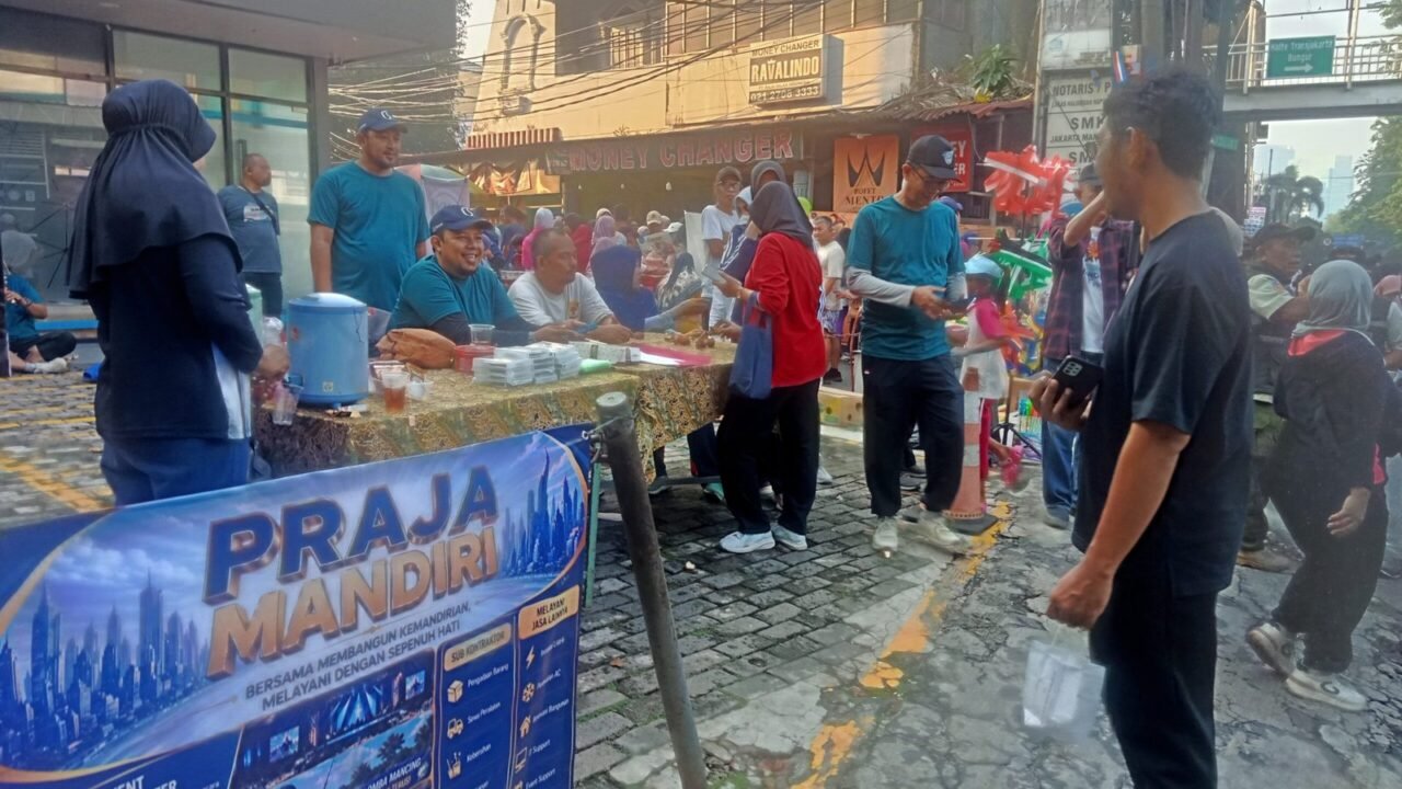 Praja Mandiri Semarakkan CFD Pondok Indah, Dorong Semangat Wirausaha Warga - Budayantara TV