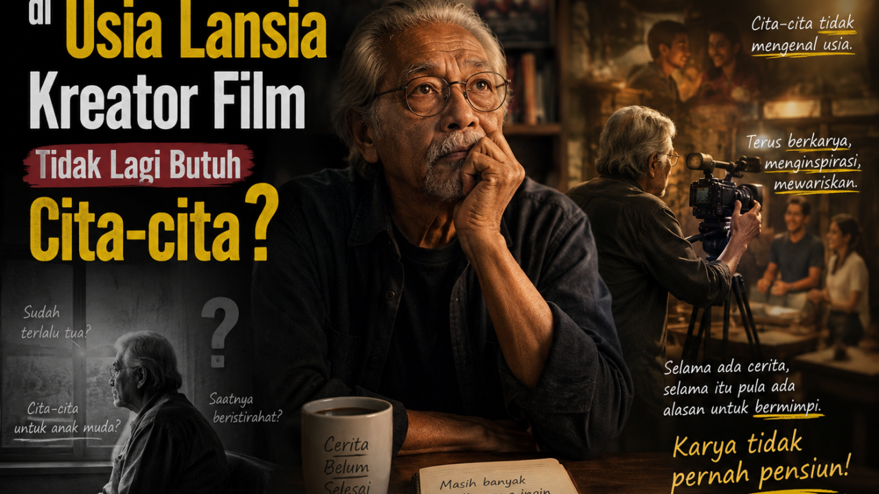 Apa Benar di Usia Lansia Kreator Film Tidak Lagi Butuh Cita-cita? - Budayantara TV