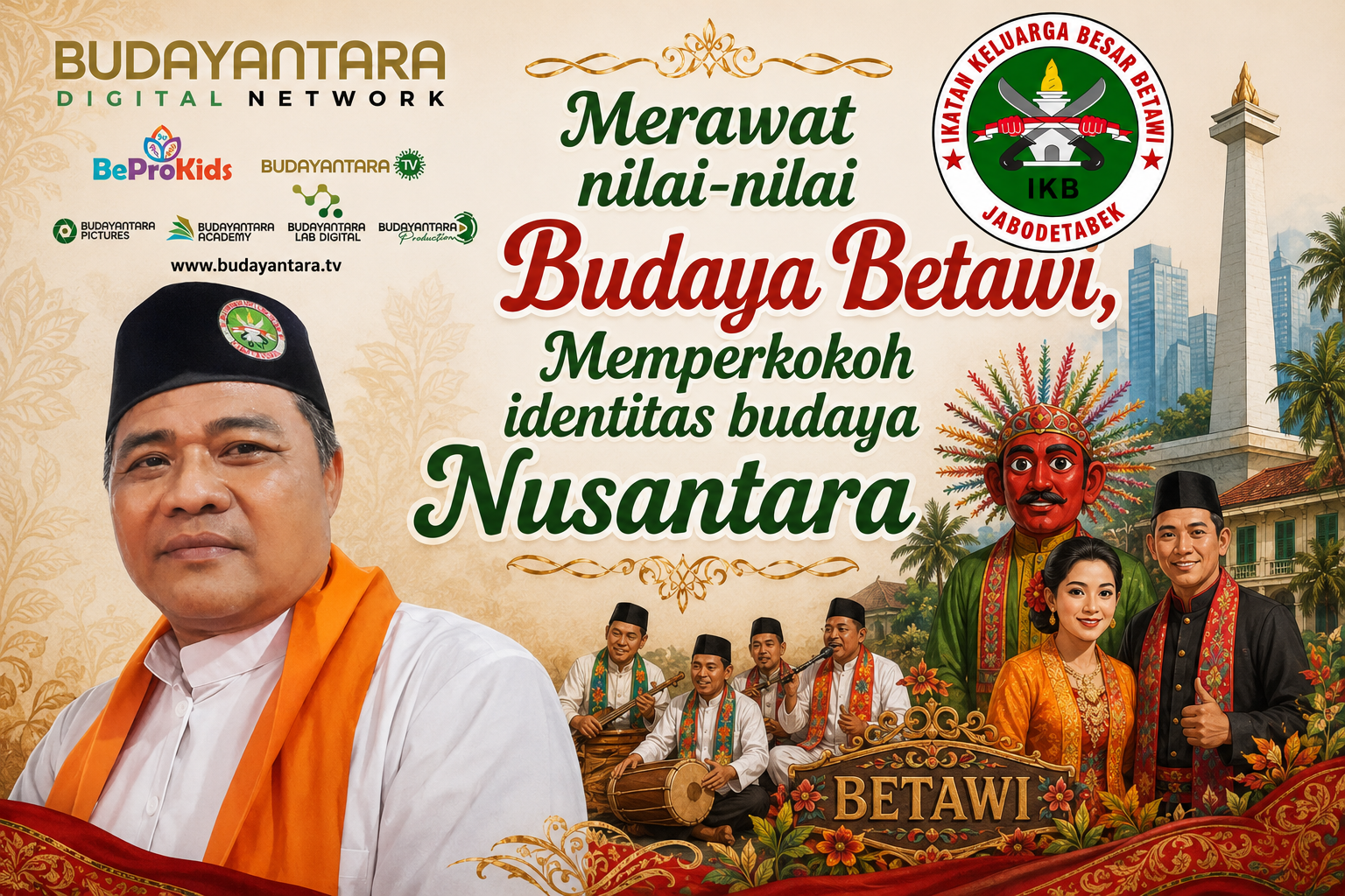 Betawi Bangkit ke Panggung Global : Kolaborasi IKB dan Budayantara Perkuat Identitas Nusantara