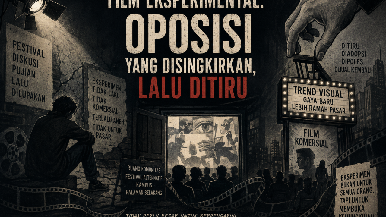 Film Eksperimental: Oposisi yang Disingkirkan, Lalu Ditiru - Budayantara TV