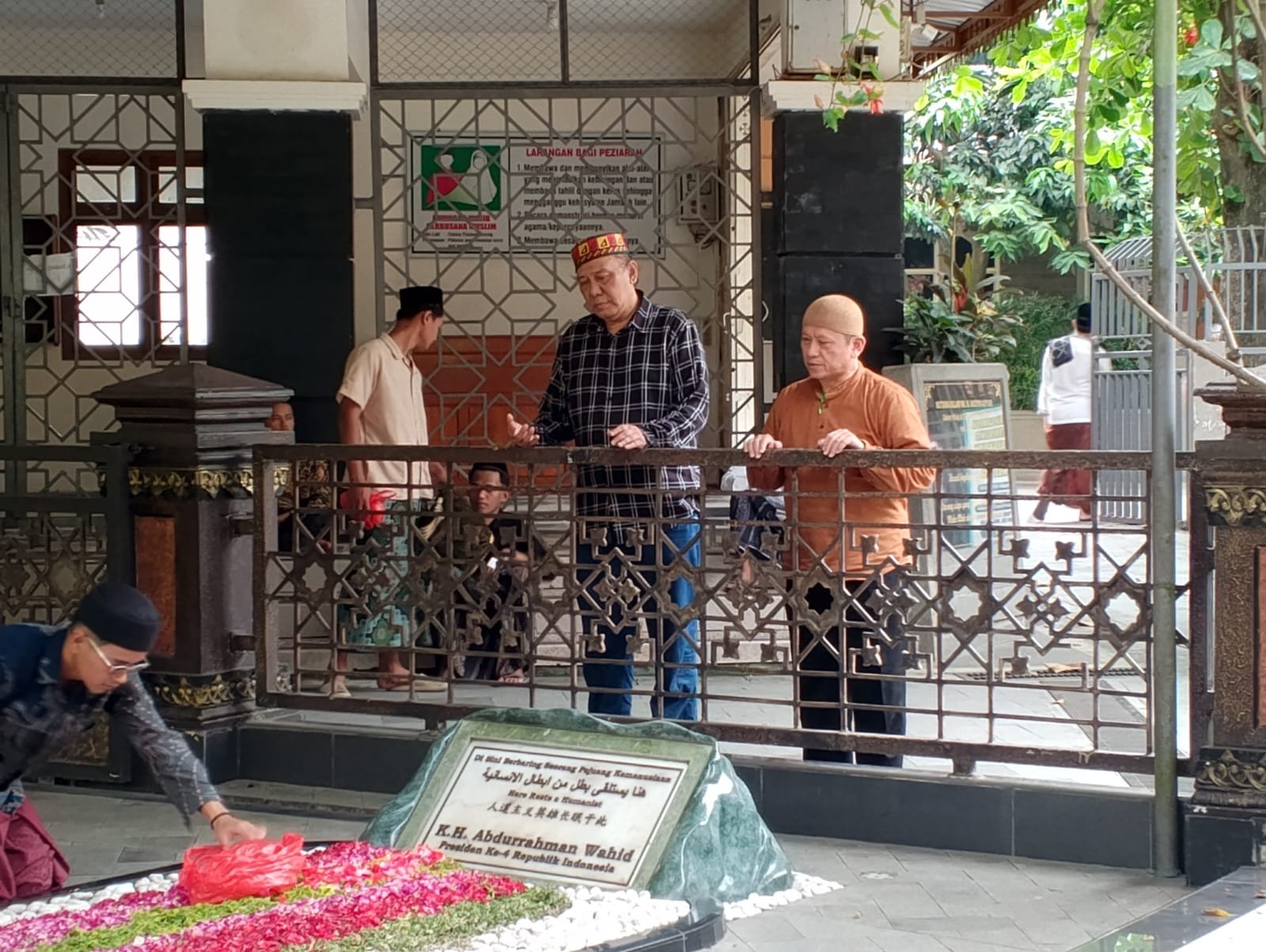 Rombongan Lesbumi PWNU Jakarta Ziarah ke Makam Gus Dur Jelang Muktamar Kebudayaan Indonesia 2026