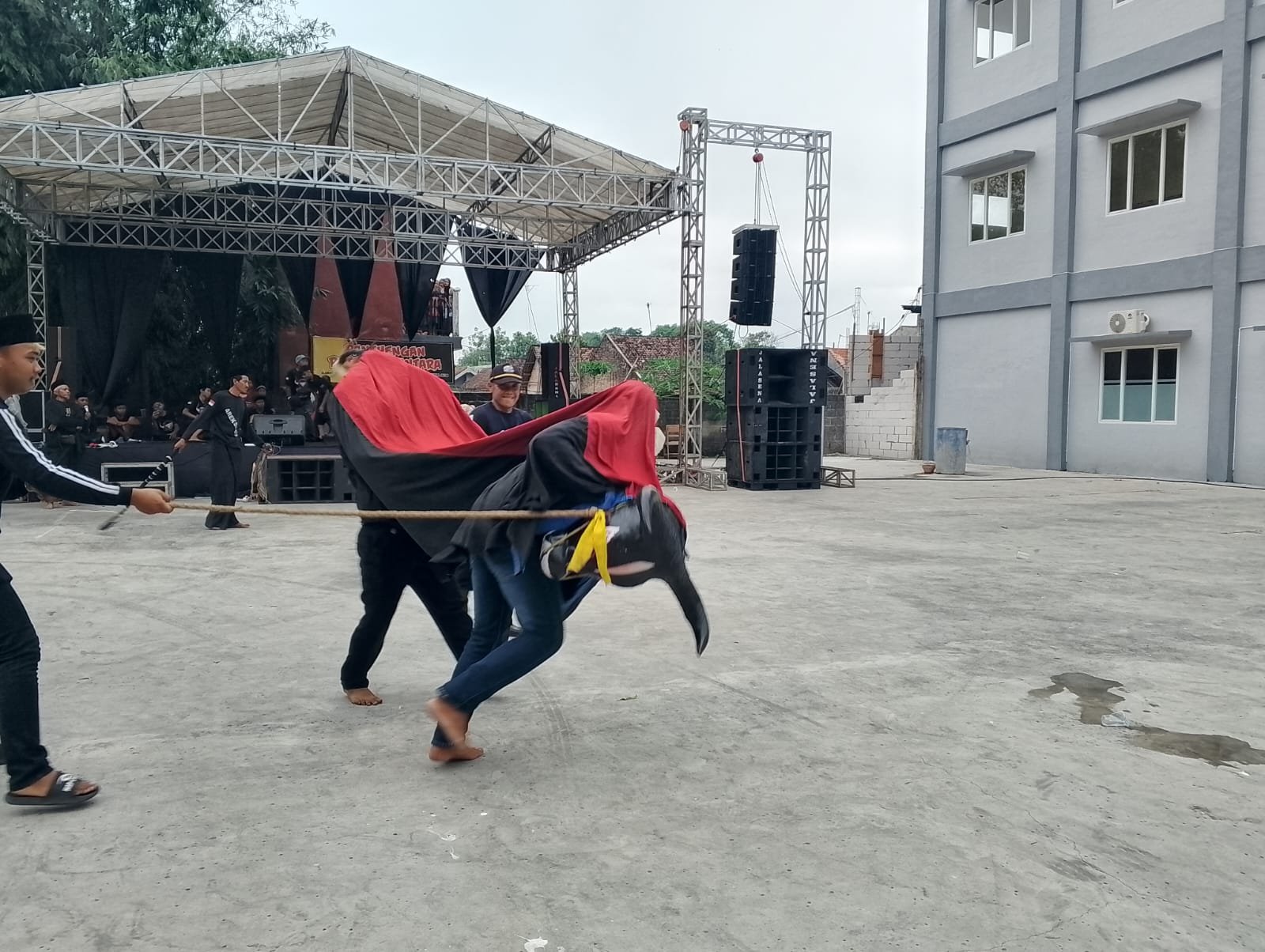 Bantengan Putra Nusantara Kediri Buka Muktamar Kebudayaan Indonesia Lesbumi PBNU 2026