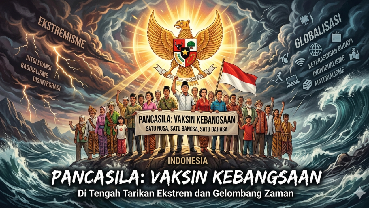 Pancasila: Vaksin Kebangsaan di Tengah Tarikan Ekstrem dan Gelombang Zaman - Budayantara TV