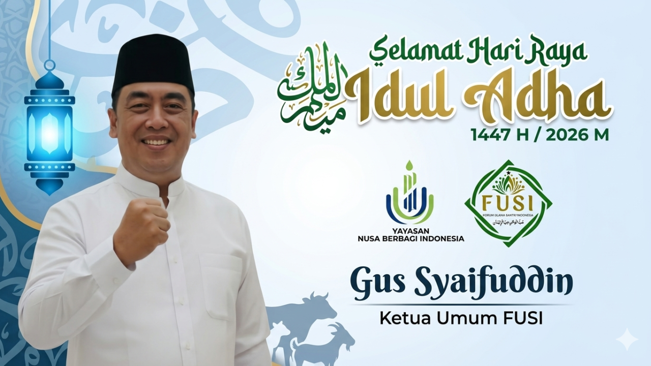 Gus Syaifuddin: Idul Adha 1447 H Momentum Menebar Kepedulian dan Solidaritas Umat - Budayantara TV
