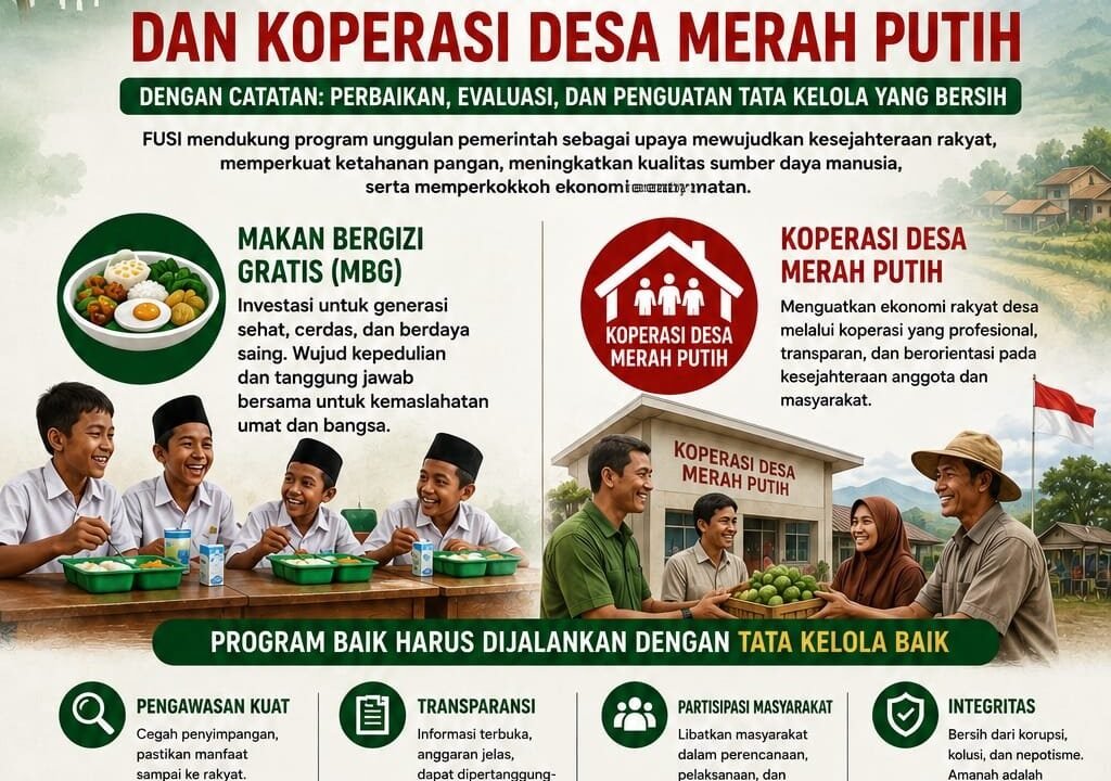 Gus Syaifuddin : Dukung Program Prioritas Pemerintah, FUSI Soroti Pentingnya Good Governance - Budayantara TV