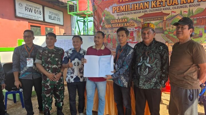 Warga RW 18 Duta Mekar Asri Kompak Sukseskan Pemilihan Ketua RW, Bambang Cahyo Pribadi Terpilih - Budayantara TV