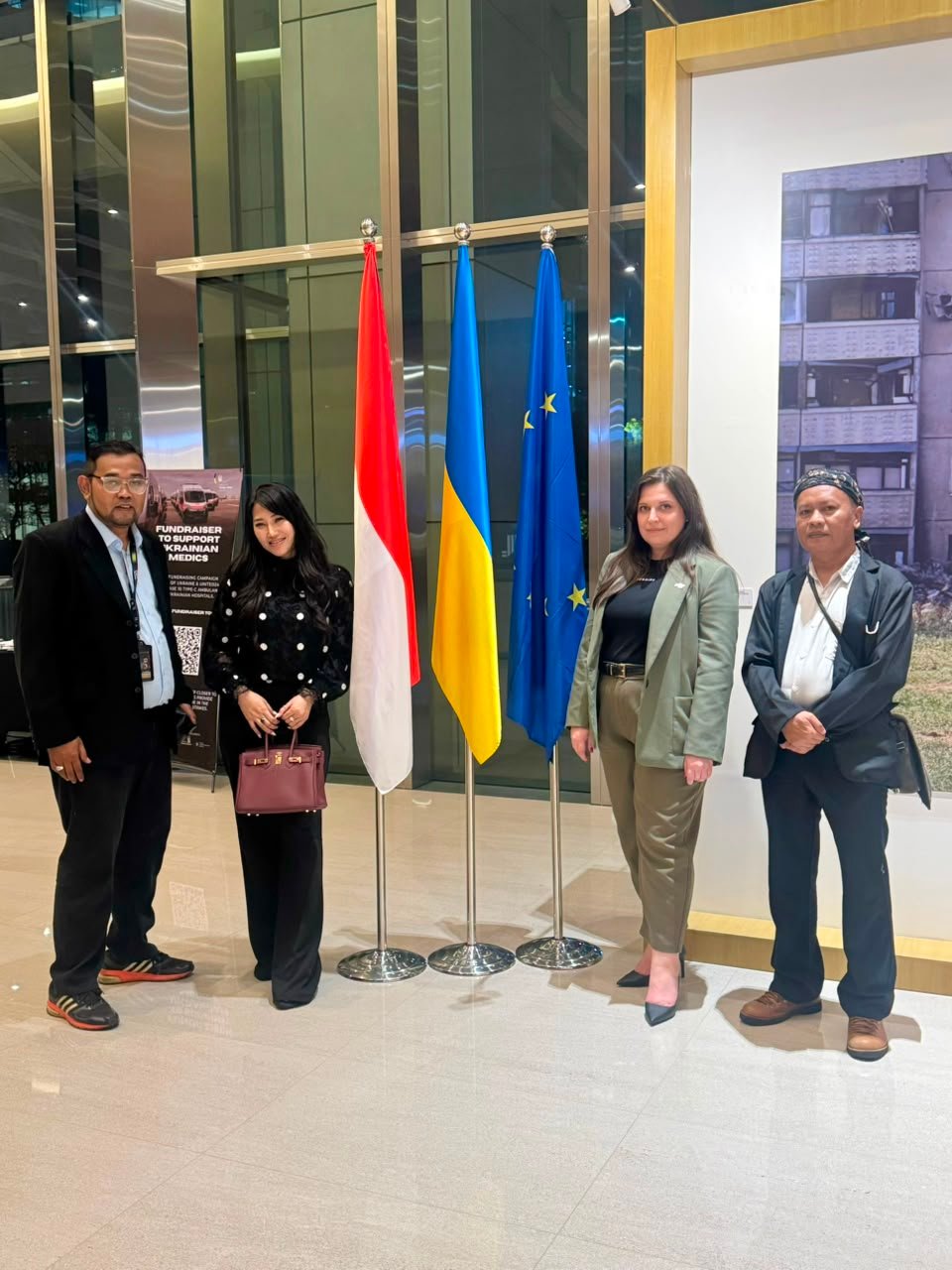 Merawat Persahabatan Antarbangsa Lewat Budaya, BMDN Hadiri Pameran Ukraina di Jakarta