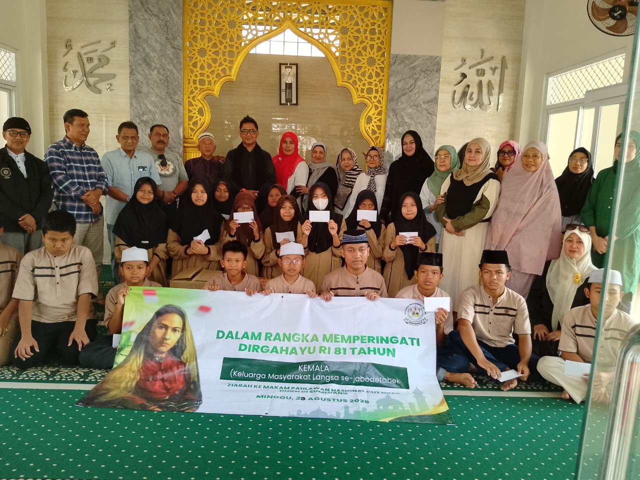 Bukan Sekadar Santunan, KEMALA Jabodetabek Terpukau Melihat Anak Yatim Hafal Al-Waqi’ah