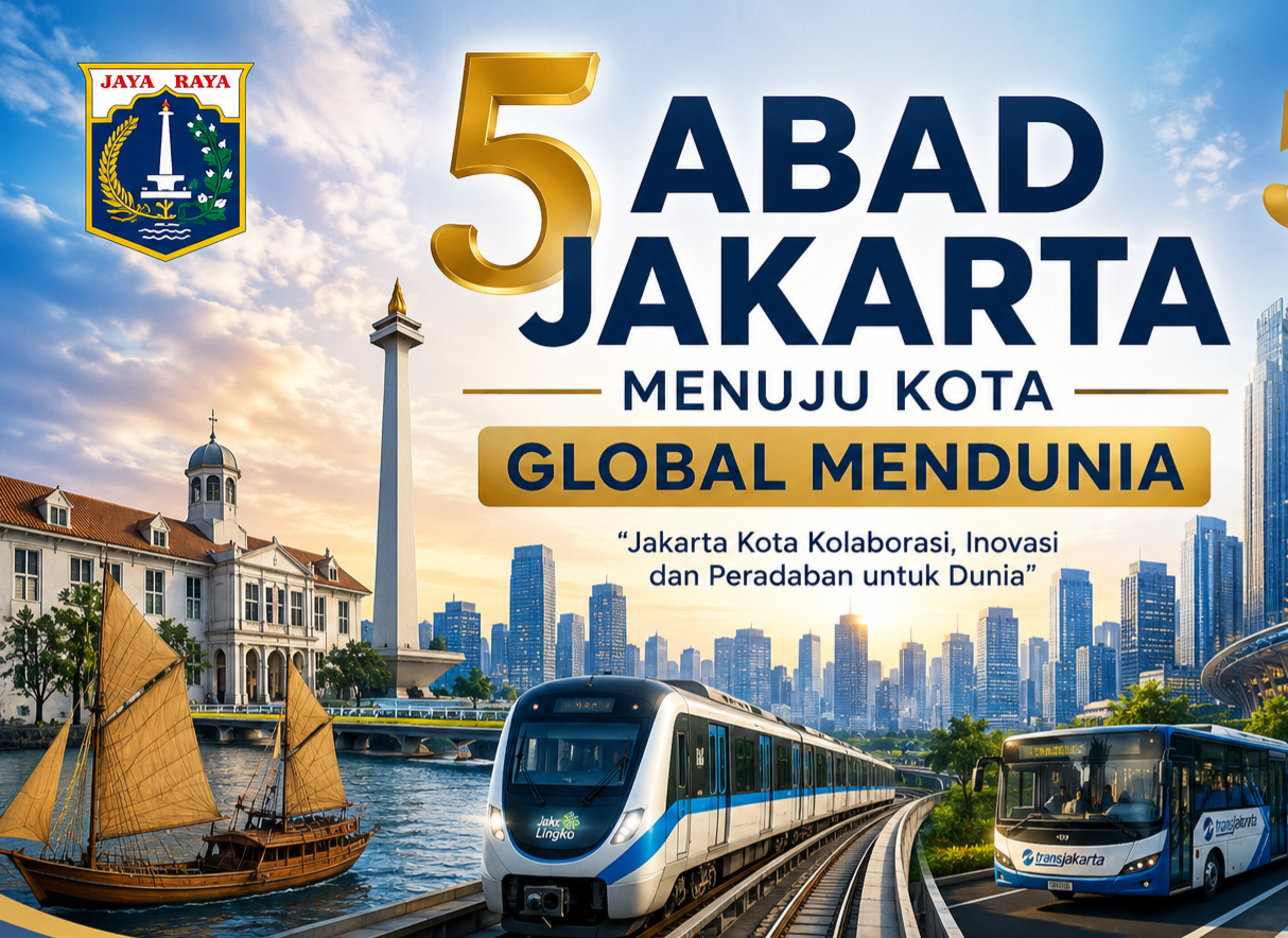 5 Abad Jakarta Menuju Kota Global Mendunia