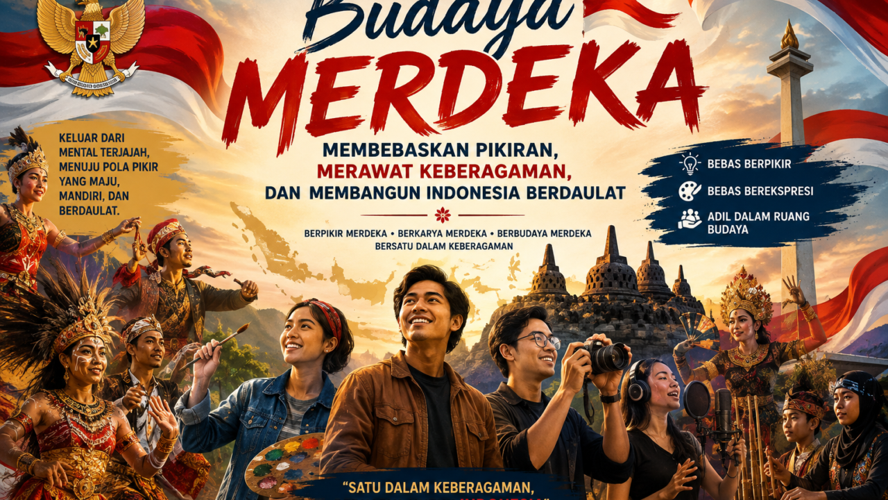 Budaya Merdeka: Membebaskan Pikiran, Merawat Keberagaman, dan Membangun Indonesia Berdaulat - Budayantara TV