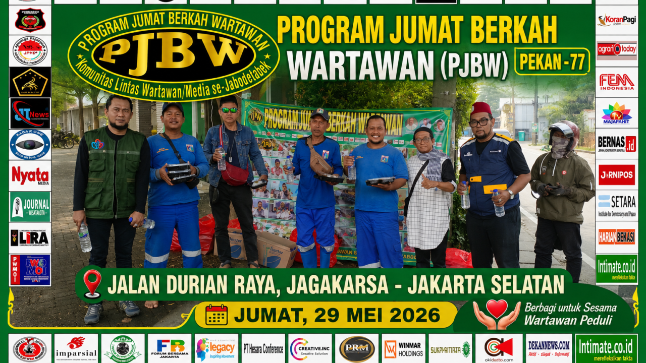 Dari Ciganjur Menuju ke Cibubur, Program Jumat Berkah Wartawan Ajak Berbagi BudayantaraTV Digital Network dan Beprokids - Budayantara TV
